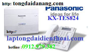 Lắp tổng đài điện thoại nội bộ panasonic kx-tes824 tại đà nẵng