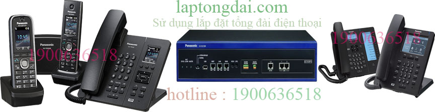 Sử dụng lắp đặt tổng đài điện thoại 